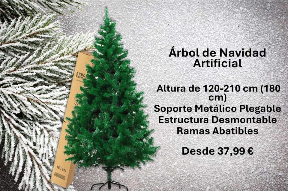 Este árbol de navidad es luz